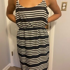 J-Crew Striped Summer Dress